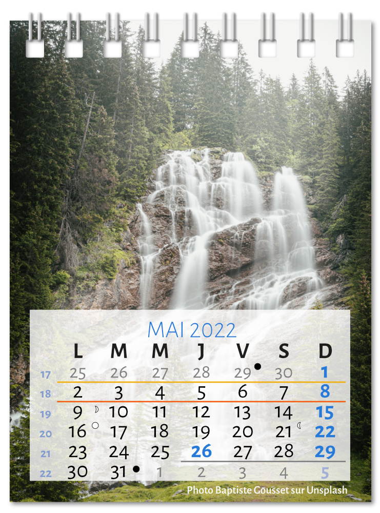 Calendrier Nano Compact II