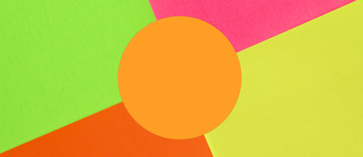 Le nouvel orange fluo et les papiers fluorescents Sunifluo